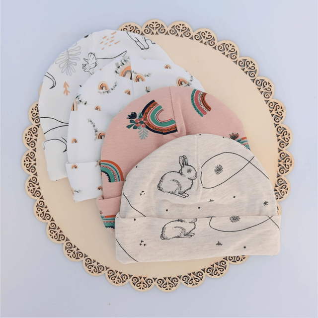Bonnet naissance bébé 